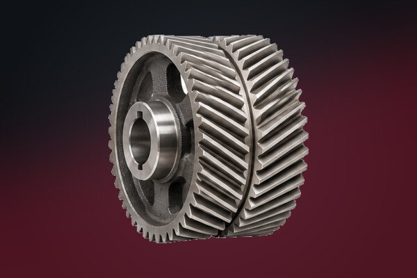 Double helical gears manufactured by Parkash Gears, Ludhiana